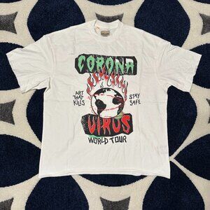Gallery Dept Corona Virus Art That Kills White Tee Mens Size Large